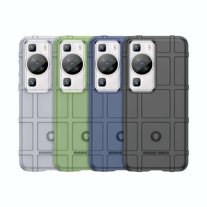 For Huawei P60 / P60 Pro Full Coverage Shockproof TPU Case(Army Green)