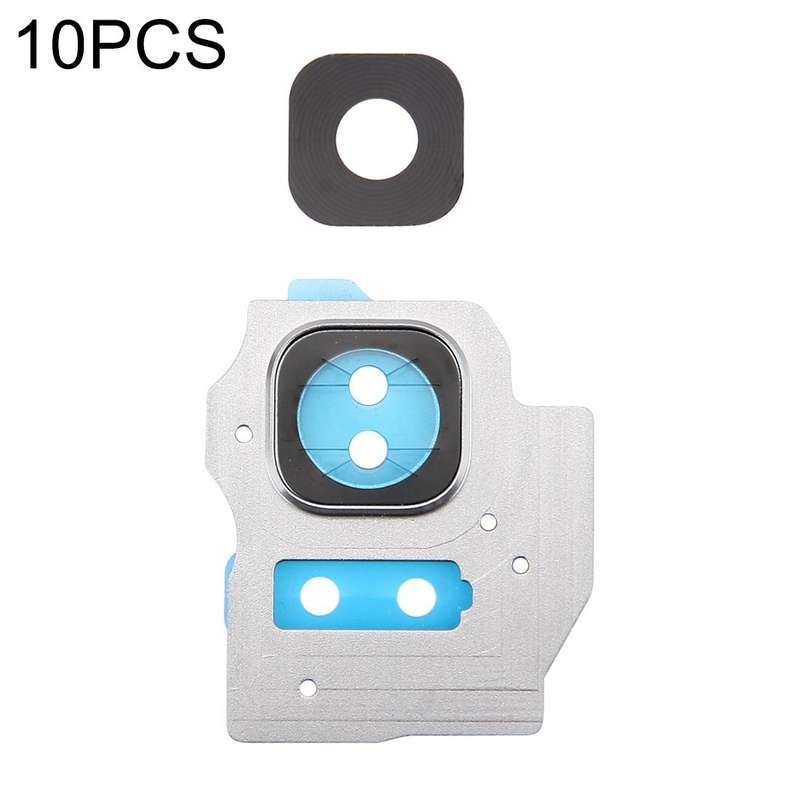 For Galaxy S8+ / G955 10pcs Camera Lens Cover (Silver)