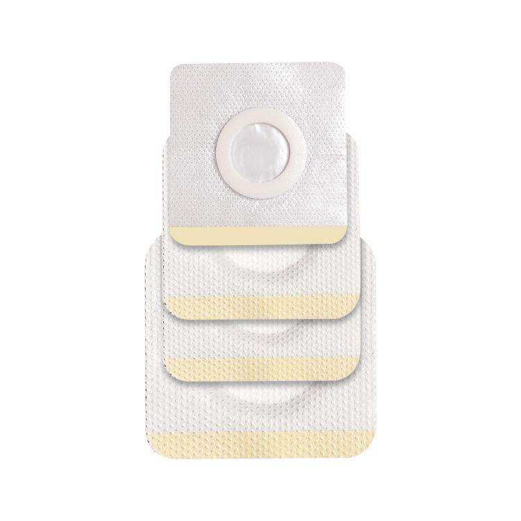 100 PCS 043 Square Breathable Non-woven Fabric Adhesive Wound Dressing Pad, Size:5 x 5 x 1.5cm(Wh...