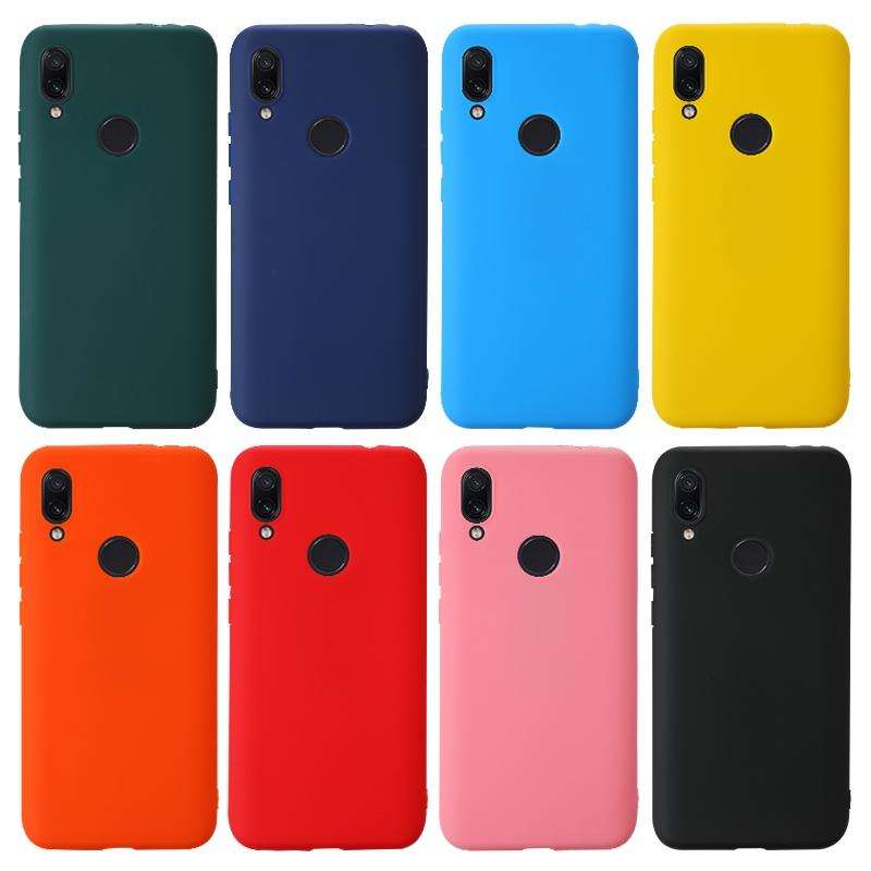For Xiaomi Redmi 7 Shockproof Frosted TPU Protective Case(Black)