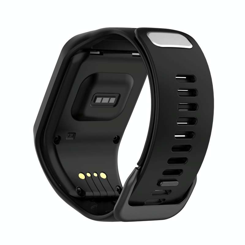 For Tomtom 4 Silicone Watch Band(Black)