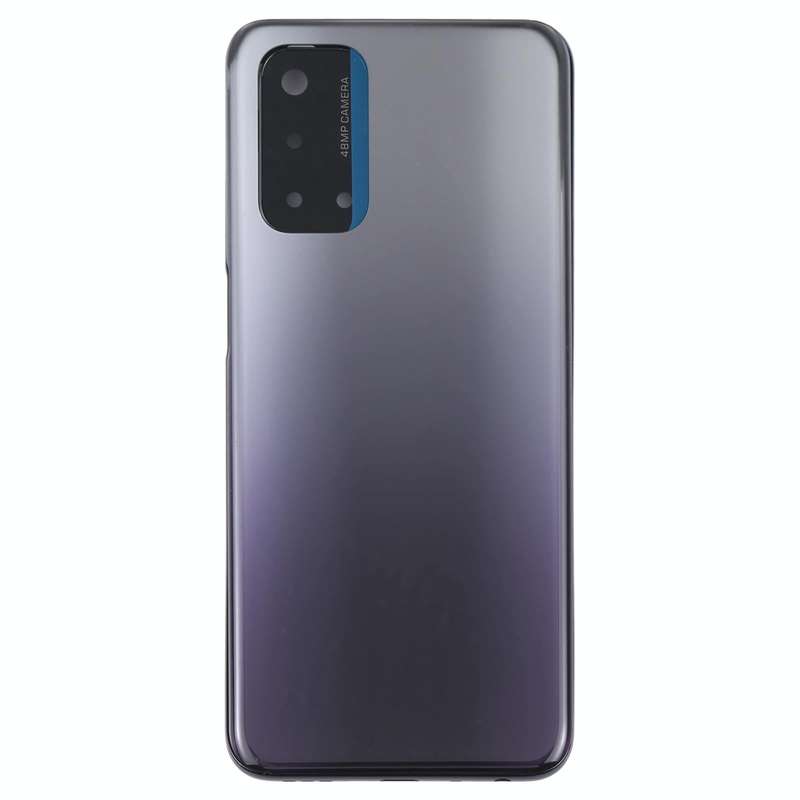 For OPPO A93 5G Battery Back Cover with Middle Frame(Black)