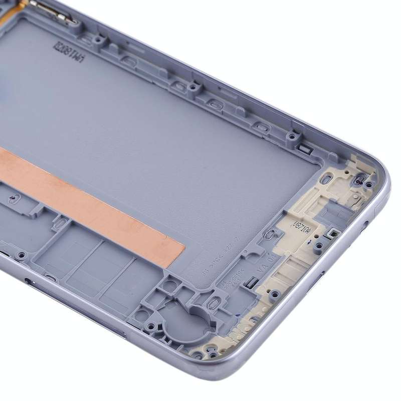 For Galaxy J8 (2018), J810F/DS, J810Y/DS, J810G/DS Back Cover with Side Keys & Camera Lens (Grey)