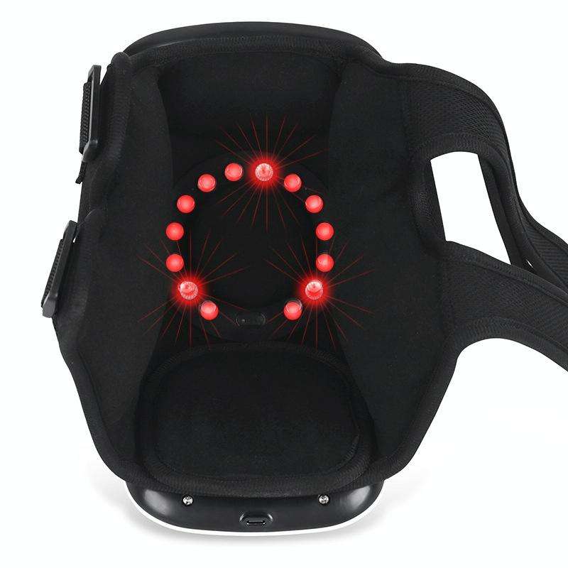 Rechargeable Infrared Hot Compress Knee Massager Physiotherapy Device(English)