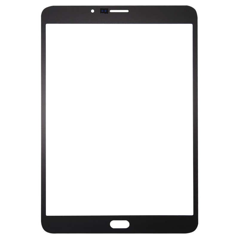 For Galaxy Tab S2 8.0 LTE / T719 Front Screen Outer Glass Lens (Black)