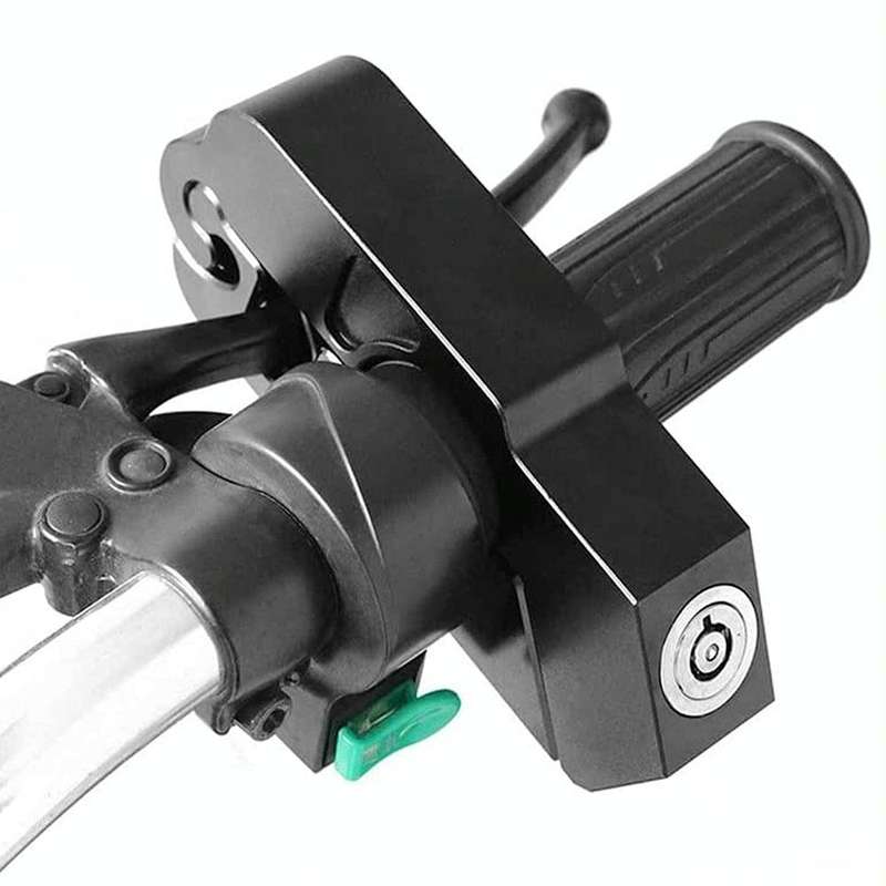 Motorcycle Aluminum Alloy Throttle Handle Lock (Red)