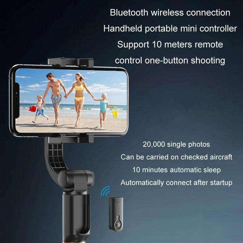 APEXEL APL-D6 Live Video Multifunctional Mobile Phone Gimbal Stabilizer Selfie Stick