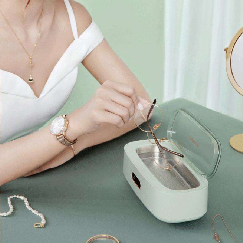 M03 Intelligent Automatic Household Small Jewelry Glasses And Watch Ultrasonic Cleaning Machine C...