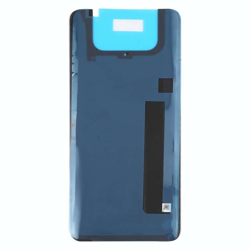 Glass Battery Back Cover with Adhesive for Asus Zenfone 8 Flip ZS672KS(Black)