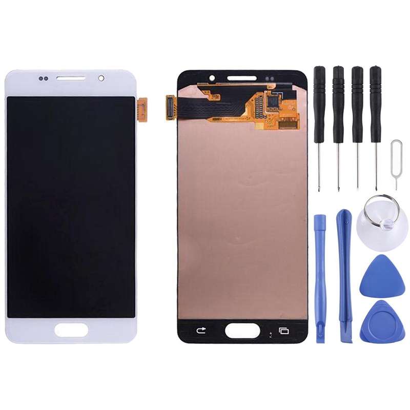 Original LCD Display + Touch Panel for Galaxy A3 (2016) / A310F, DSA310M, A310M/DS, A310Y(White)