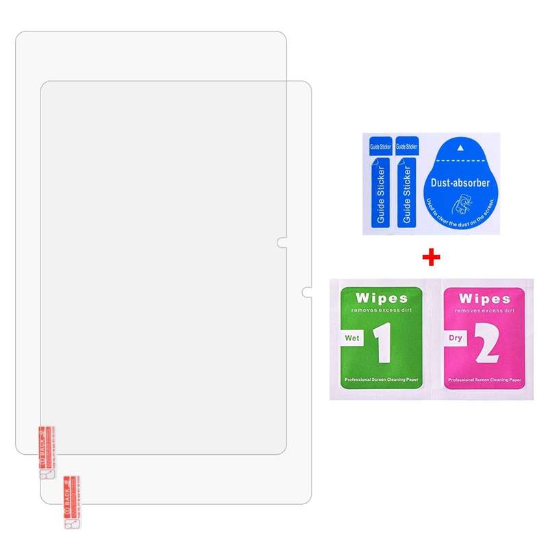 For Blackview Tab 80 2pcs 9H 0.3mm Explosion-proof Tempered Glass Film