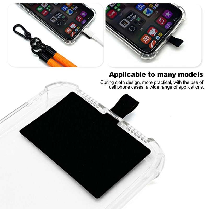 10mm Thick Rope Mobile Phone Lanyard Spacer Adjustable Anti Theft Phone Strap(NO.13 Camel Color)