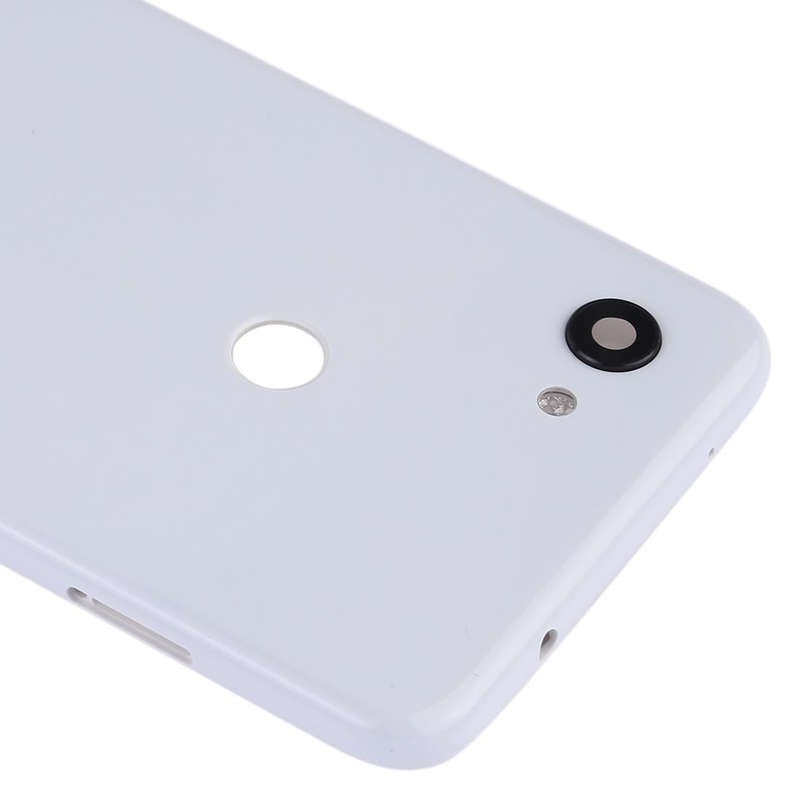 Battery Back Cover with Camera Lens & Side Keys for Google Pixel 3a XL(White)