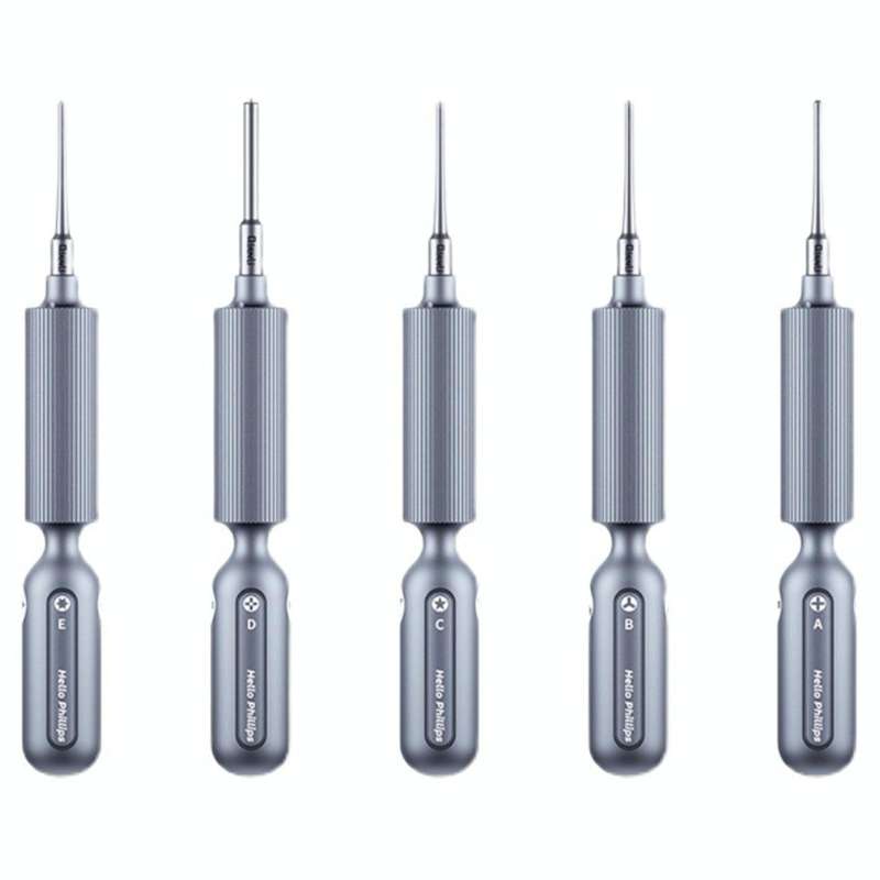 Qianli Super Tactile Grip-Type Precision Silent Dual-Bearing Screwdriver, Series: Type E T2 Torx