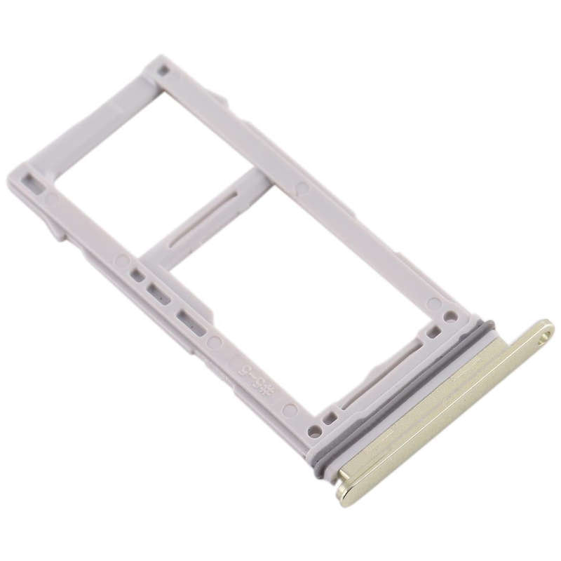 For Galaxy S10+ / S10 / S10e SIM Card Tray + SIM Card Tray / Micro SD Card Tray(Gold)