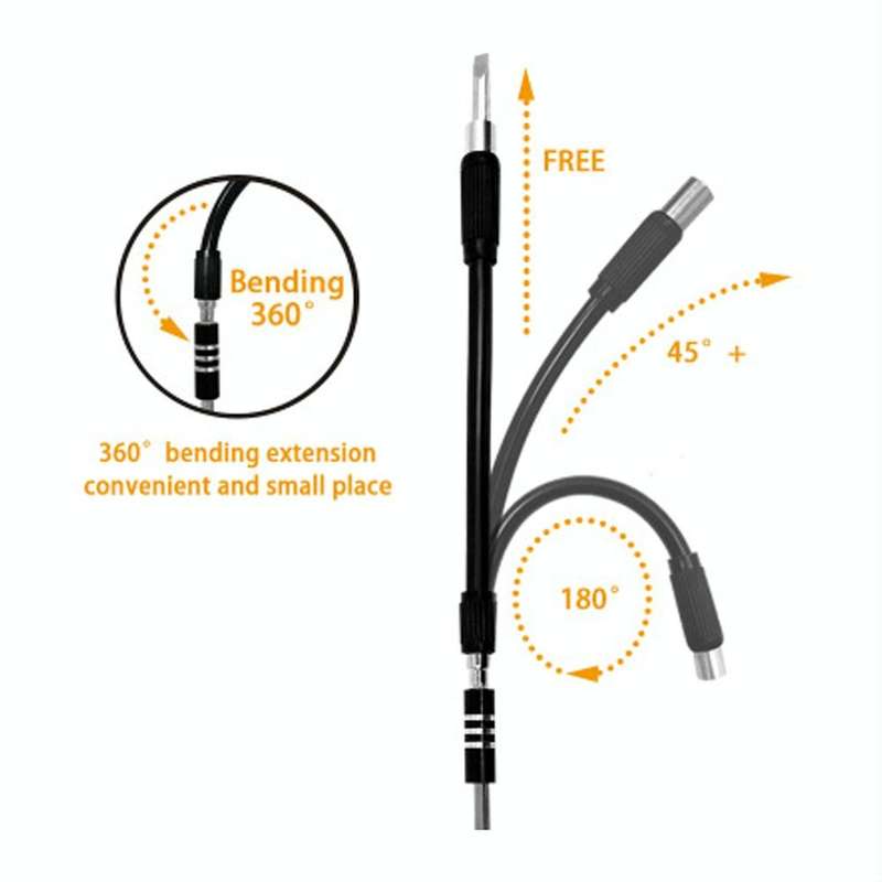 Obadun 9802B 52 in 1 Aluminum Alloy Handle Hardware Tool Screwdriver Set Home Precision Screwdriv...