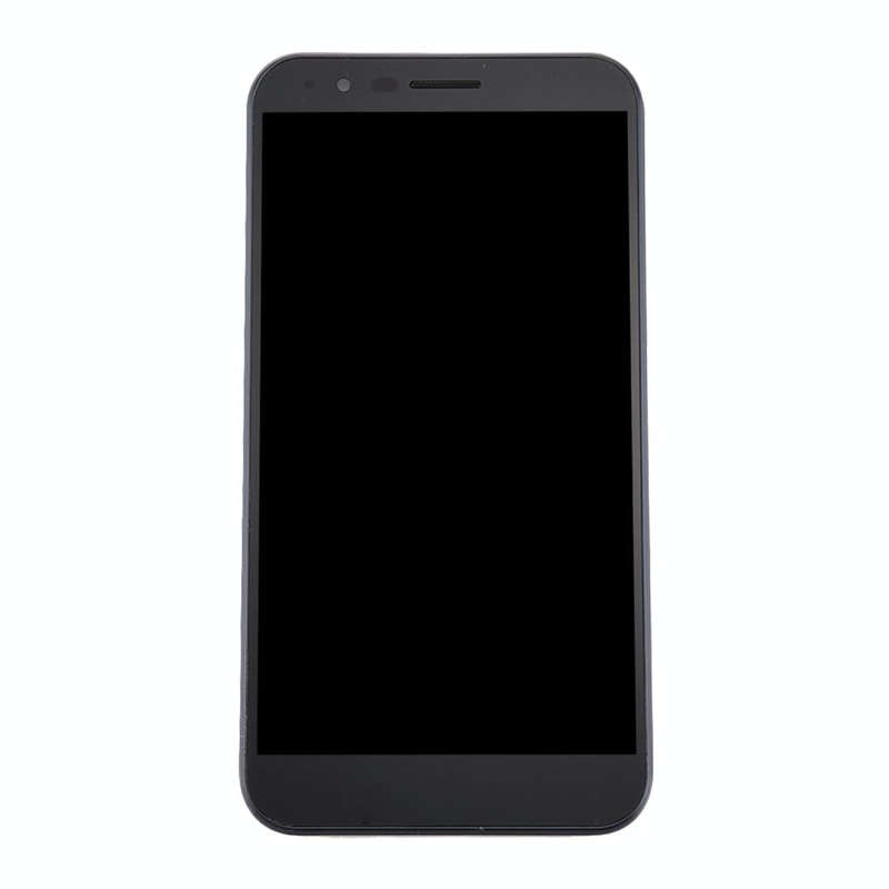 TFT LCD Screen for LG Stylo 3 Plus / TP450 / MP450 Digitizer Full Assembly with Frame (Black)