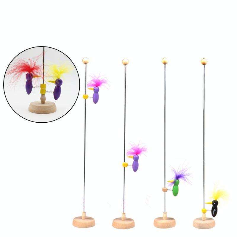 10 PCS Nodding Woodpecker Decompression Vent Children Educational Toys, Colour: Primary Color Dou...