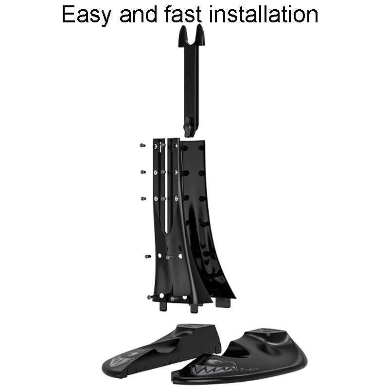 ENLEE L-10D Portable Adjustable Bicycle Parking Stand Road Bike Mountain Bike Support Rack Cyclin...