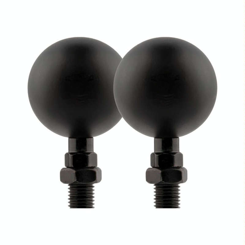 1 Pair KC801 12V Modified Universal Motorcycle LED Turn Signal (Black)
