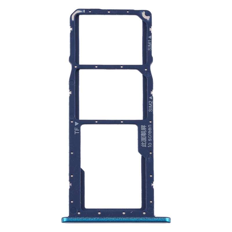 SIM Card Tray + SIM Card Tray + Micro SD Card Tray for Huawei Y6 Pro (2019) (Green)