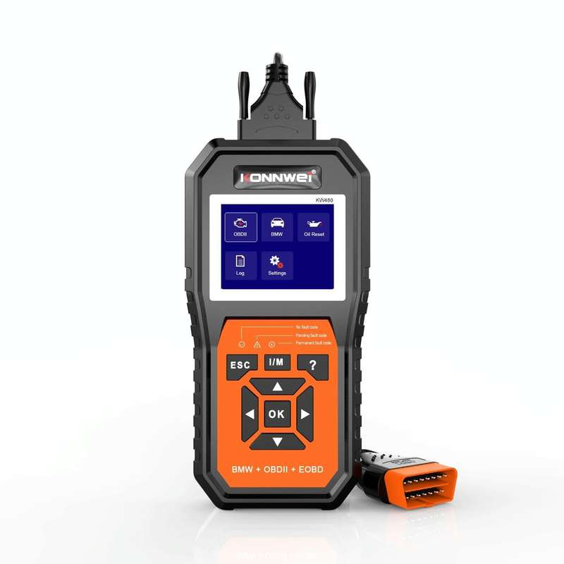 For BMW KONNWE KW480 2.8 inch Color Screen OBD2 Car Fault Detector