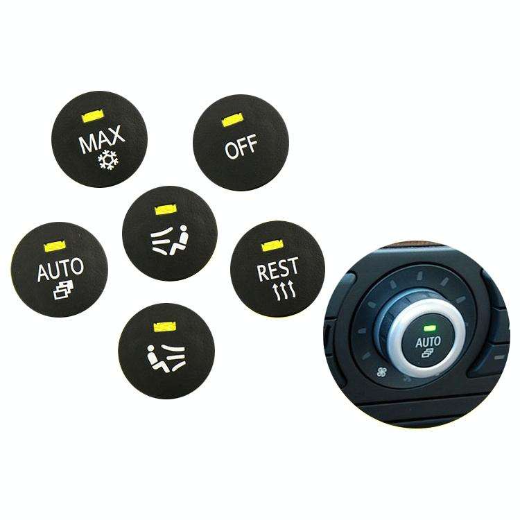 Car Air Conditioner Panel Switch Button MAX Snow Key 6131 9250 196-1 for BMW E60 2003-2010, Left ...