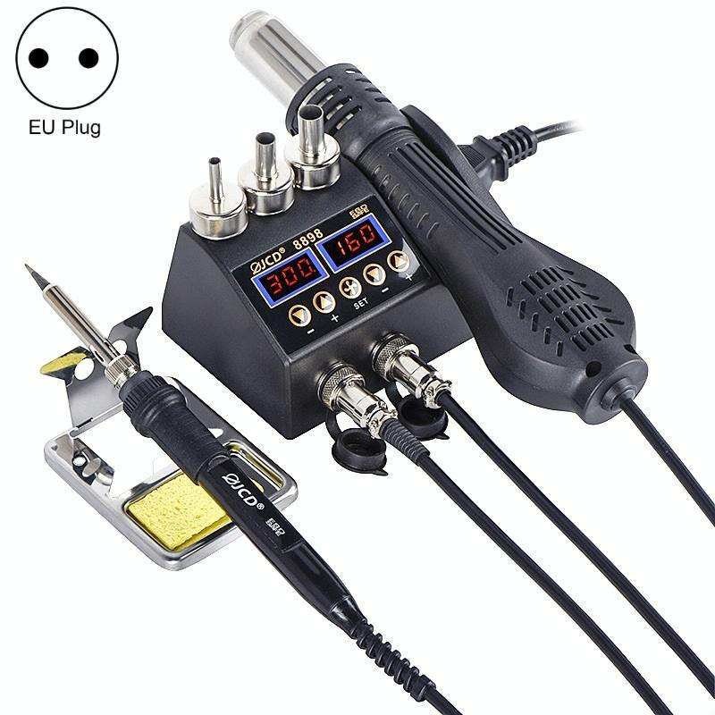 Hot Air Desoldering Station Dual Digital Display Two In One Temperature Control Electric Solderin...