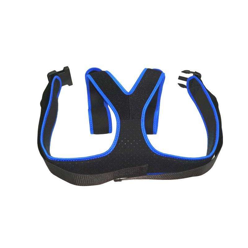 Disabled Wheelchair Anti-Tilting Elastic Fixing Belt(Black)