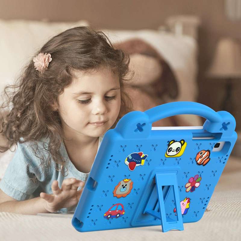 For Samsung Galaxy Tab S6 10.5 2019 T860/T865 Handle Kickstand Children EVA Shockproof Tablet Cas...