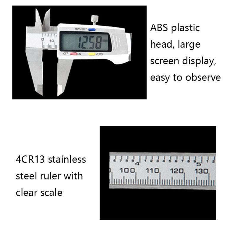 JS-04 Stainless Steel Electronic Digital Caliper, Specification: 0-150mm