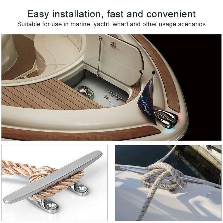 316 Stainless Steel Light-Duty Flat Claw Bolt Speedboat Yacht Ship Accessories, Specification: 25...