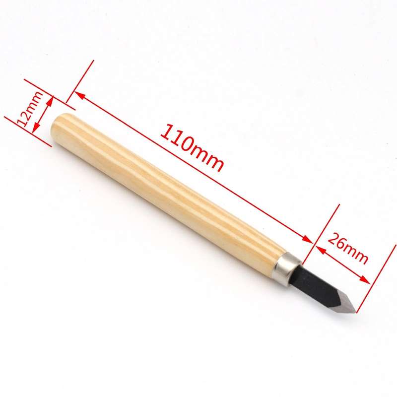 12 PCS / Set Assorted Wood Carving Tools Set with Stainless Steel Blade and Wood Handle