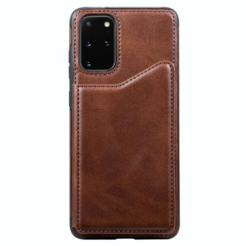 For Galaxy S20 Plus Calf Texture Horizontal Flip Leather Case with Holder & Card Slots & Frame(Co...