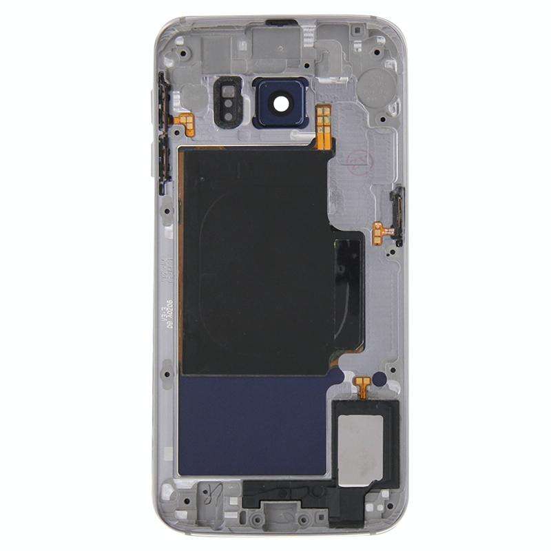 For Galaxy S6 Edge / G925 Full Housing Cover (Back Plate Housing Camera Lens Panel + Battery Back...