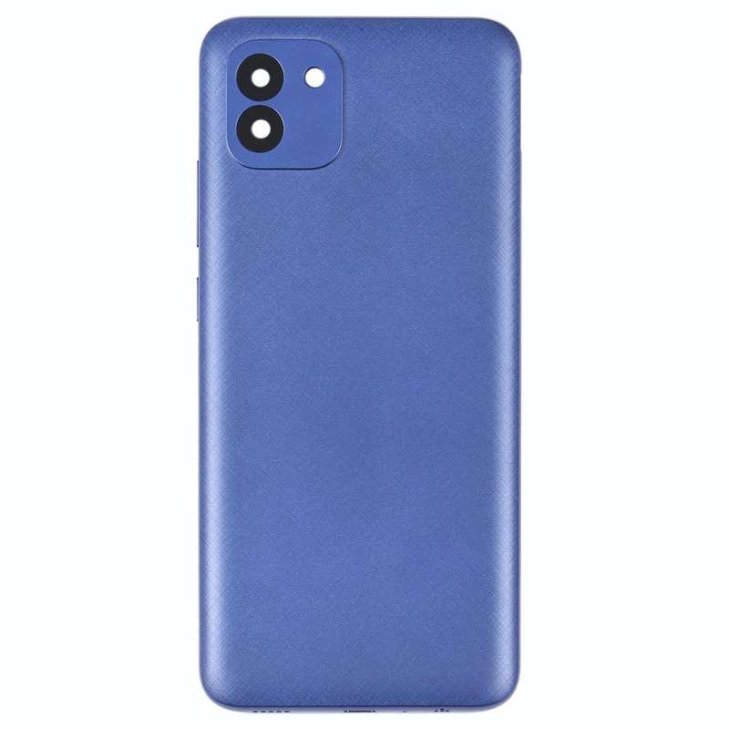 For Samsung Galaxy A03 SM-A035F Battery Back Cover (Blue)