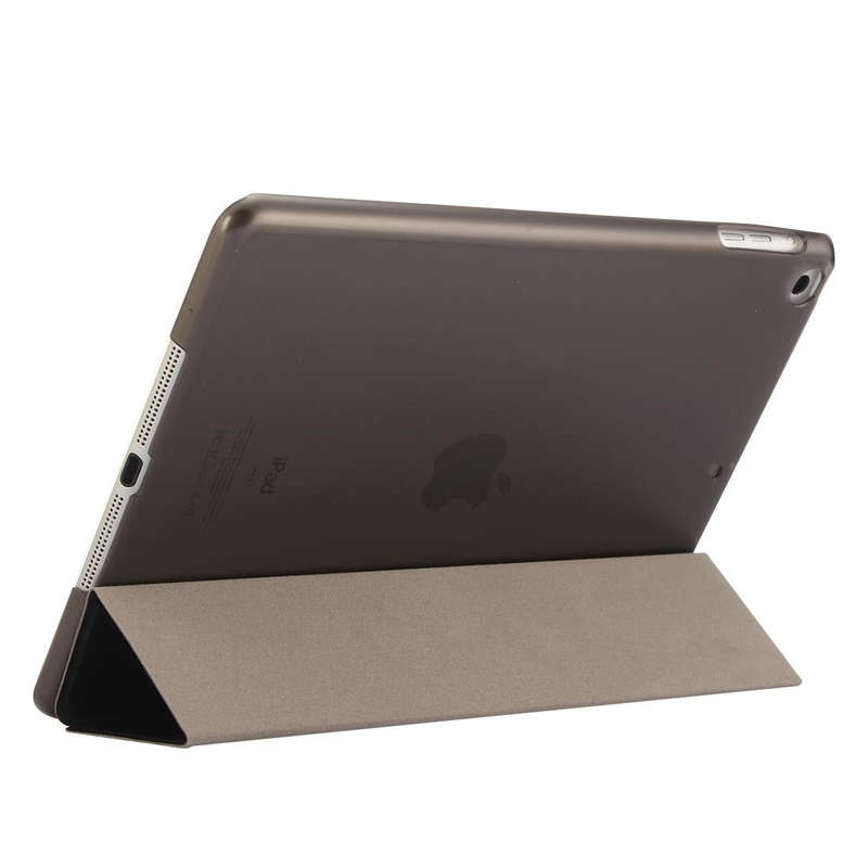 For iPad 9.7 (2018) & iPad 9.7 inch (2017) & iPad Air Silk Texture Horizontal Flip Leather Case w...