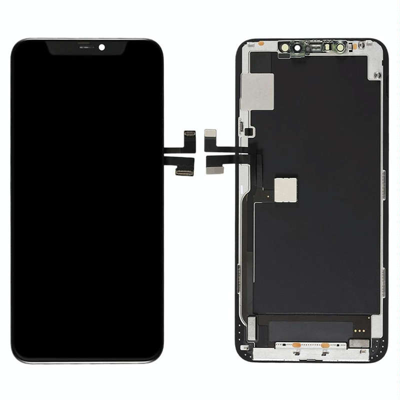 GX OLED LCD Screen for iPhone 11 Pro Max Digitizer Full Assembly with Frame(Black)