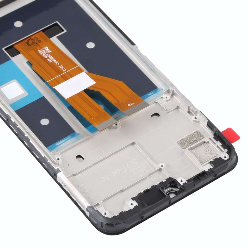 Original LCD Screen and Digitizer Full Assembly With Frame for OPPO Realme C20 / Realme C21 / Rea...