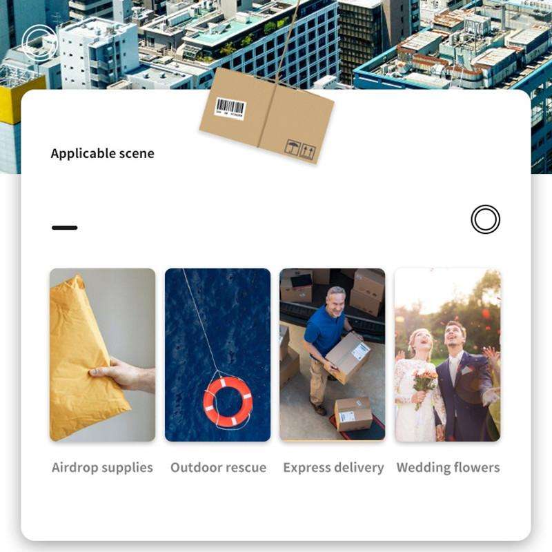 Drone Airdrop System System Ring Gift Deliver Life Rescue Thrower