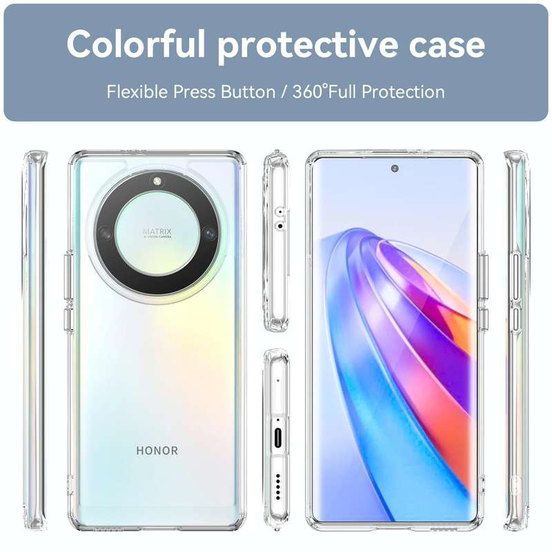 For Honor X9a Candy Series TPU Phone Case(Transparent)