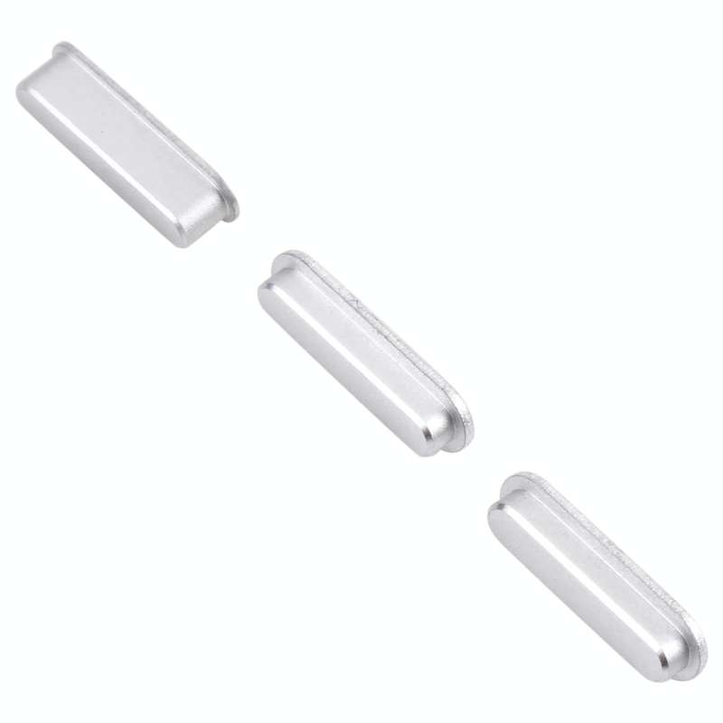 Power Button and Volume Control Button for iPad 10.2 inch 2019 2020 2021 (Silver)