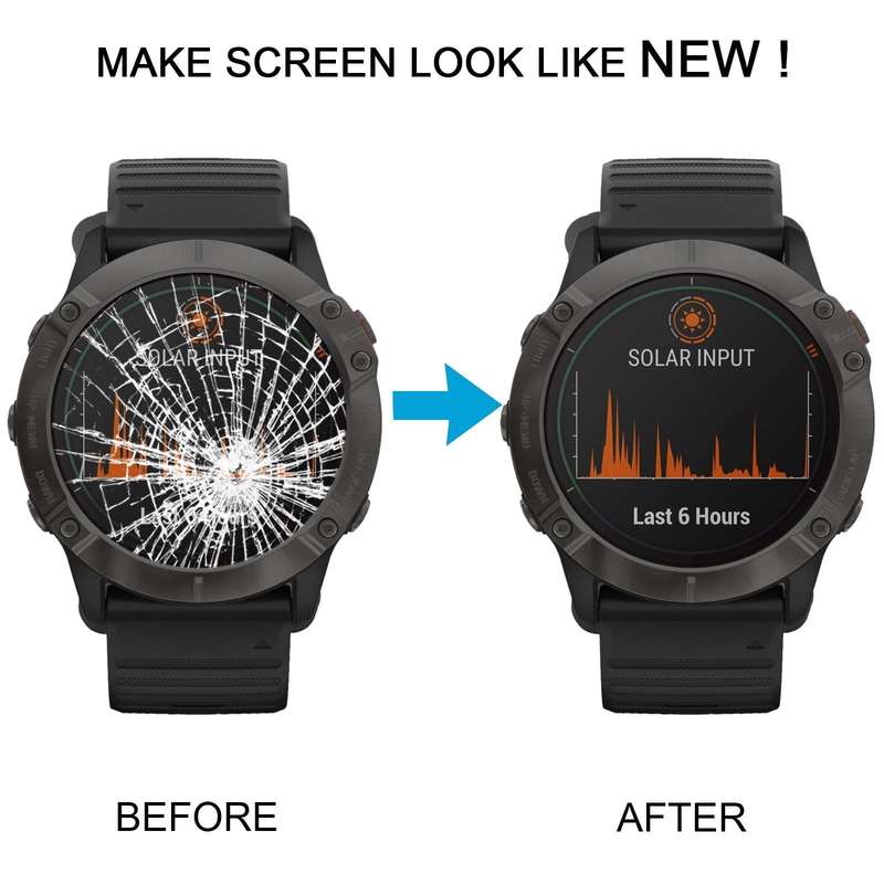 For Garmin Fenix 6X Pro Original LCD Screen with Digitizer Full Assembly