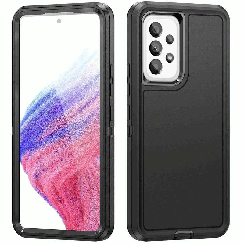 For Samsung Galaxy A53 Life Waterproof Rugged Phone Case(Black)