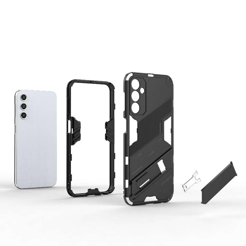 For Samsung Galaxy A24 5G / A24 4G Punk Armor 2 in 1 PC + TPU Shockproof Phone Case with Invisibl...