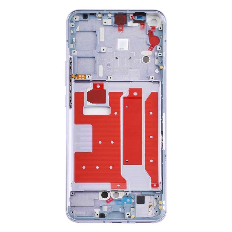 Middle Frame Bezel Plate for Huawei Nova 7 5G(Silver)