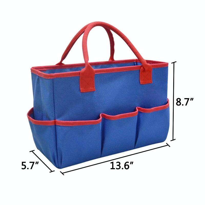 Teacher Stationery Storage Bag Gardening And Pruning Tool Bag(Plum Red)