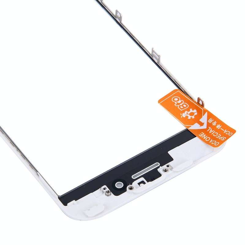 Front Screen Outer Glass Lens with Front LCD Screen Bezel Frame & OCA Optically Clear Adhesive fo...