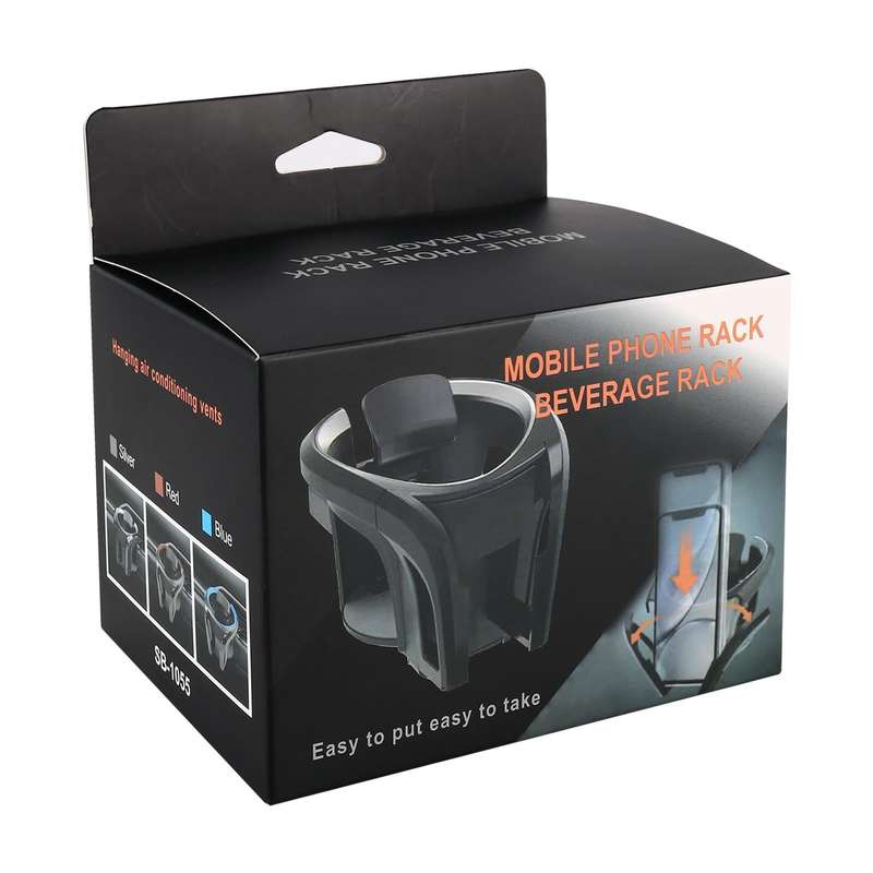 Car Air Outlet Water Cup Holder (Red)