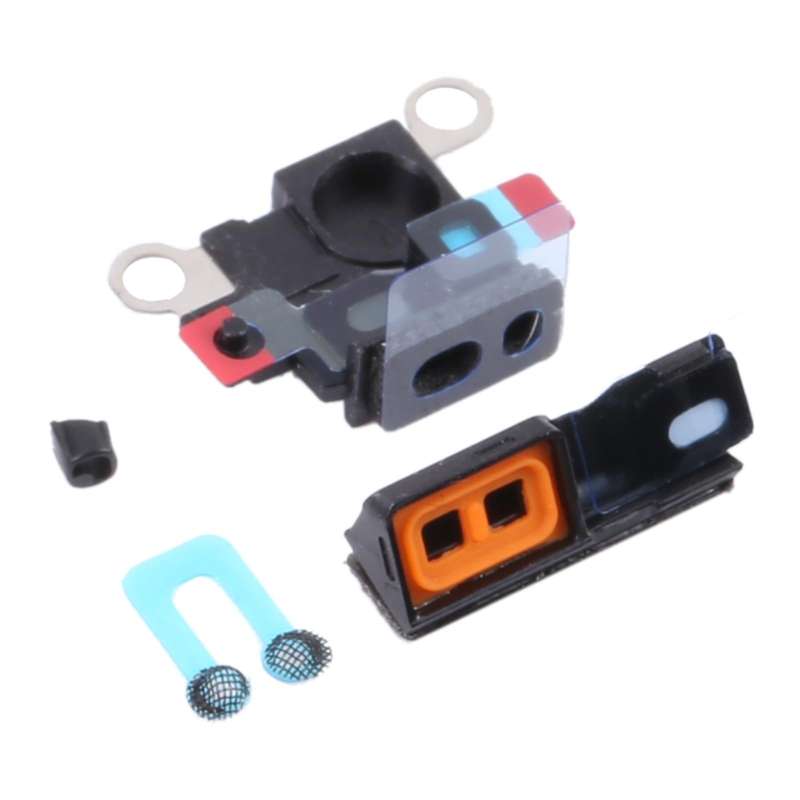 10 PCS Speaker Dustproof Mesh with Frame For iPhone 13 mini(Black)